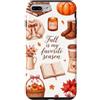 Cozy Autumn Vibe Custodia per iPhone 7 Plus/8 Plus L'autunno è il mio preferito Stagione Autunno Estetico Foglie