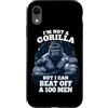 I'm Not A Gorilla But I Can Beat Off A 1 Custodia per iPhone XR Non sono un gorilla ma posso battere un 100 Citazioni divertenti per uomini