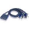 Aten CS64US switch per keyboard-video-mouse (kvm) Nero