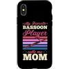 Jazz Band Bassoon Player Merch With Retr Custodia per iPhone X/XS Il mio giocatore di fagotto preferito mi chiama mamma