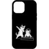 Party Disco Lover Designs Custodia per iPhone 12 Pro Max DJ, gatti, feste musicali divertenti