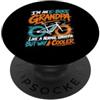 Romiro Djos E-Bike Nonno Come Un Nonno Normale PopSockets PopGrip Adesivo