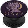 Medusa Lore Female Gaze Medusa Femminista Donna Mitologia Greca PopSockets PopGrip Adesivo