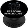 Home Weather Station Tech Cloud Obsessed Meteo Nerd Humor Storm Tracker Data Collector Rain Gauge PopSockets PopGrip Adesivo
