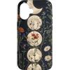 Celestial Witchy Moon Phases Aesthetic G Custodia per iPhone 16 Fase Lunare Verticale Celeste Lunare Art Boho