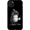 Grumpy Frog Drinking Coffee Gifts Men Wo Custodia per iPhone 11 Pro Max Grumpy Frog Bere Caffè Rospo Divertente amante del caffè