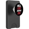 Gospel of Salvation Christian Faith Evan Hell Lost Another One - Bold Text Graphic Christian Faith PopSockets PopWallet per MagSafe