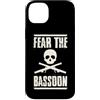 Jazz Band Bassoon Player Merch With Retr Custodia per iPhone 14 Plus Fear The Fagotto Rock Fagotto Halloween