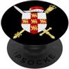 CITY OF YORK YORK INGHILTERRA COAT OF ARMS BANDIERA SIMBOLO PopSockets PopGrip Adesivo