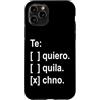 Techno music Custodia per iPhone 11 Pro Te quiero, tequila, techno