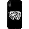 Urban Empyre Custodia per iPhone XR Smile Now Cry Later Angel Comedy Tragedy Maschere Chicano