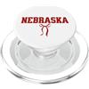 NE Graduation Day Nebraska Coquette Bow Graduazione Donna PopSockets PopGrip per MagSafe