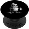 Grumpy Frog Drinking Coffee Gifts Men Wo Grumpy Frog Bere Caffè Rospo Divertente amante del caffè PopSockets PopGrip Adesivo