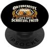 Bavarian Drinking Team Oktoberfest Bere Team Schnitzel Faced PopSockets PopGrip Adesivo