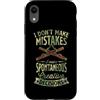 Jazz Band Bassoon Player Merch With Retr Custodia per iPhone XR Non commetto errori Prendo decisioni creative spontanee