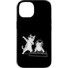 Party Disco Lover Designs Custodia per iPhone 14 DJ, gatti, feste musicali divertenti