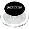 Techno music Apparel Techno music Periodic chemical elements PopSockets PopGrip per MagSafe