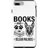Funny Belgian Malinois And Book Designs Custodia per iPhone 7 Plus/8 Plus Libri E Belga Malinois Divertente Belga Malinois
