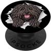 4PuliLovers Divertente Puli Sbirciando Carino Amante Del Cane Mamma Papà PopSockets PopGrip Adesivo