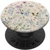 Graziosi disegni floreali e botanici Prato pastello del collage della carta del fiore selvatico PopSockets PopGrip Adesivo