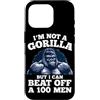 I'm Not A Gorilla But I Can Beat Off A 1 Custodia per iPhone 16 Pro Non sono un gorilla ma posso battere un 100 Citazioni divertenti per uomini