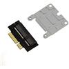 KALEA-INFORMATIQUE Adattatore mSATA per sostituire l'SSD originale di un Mac Pro o Retina 2012 con un SSD mSATA con adattatore full size half size