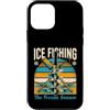 Fishing Season Winter Anglers Custodia per iPhone 12 mini La stagione congelata Pesca sul ghiaccio Pesca invernale