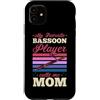 Jazz Band Bassoon Player Merch With Retr Custodia per iPhone 11 Il mio giocatore di fagotto preferito mi chiama mamma