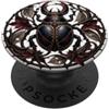 Entomology Naturalist Biology Designs Armatura Diabolica Scarabeo Corazzato Armatura Gotica Arte Botanica PopSockets PopGrip Adesivo