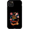 Unknow Carmela Custodia per iPhone 11 Pro Max Mela Miele Dip Ripetere Rosh Hashanah Anno Nuovo Ebraico Divertente
