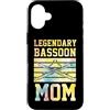 Jazz Band Bassoon Player Merch With Retr Custodia per iPhone 16 Plus Leggendario Fagotto Mamma 70s Retro Vintage Stile Bassonist Mamma