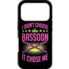 Jazz Band Bassoon Player Merch With Retr Custodia per iPhone 17 Pro Non ho scelto il fagotto che mi ha scelto