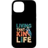 Kingfisher Enthusiast Lifestyle Custodia per iPhone 15 Living That King Life - Appassionato di uccelli