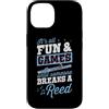 Jazz Band Bassoon Player Merch With Retr Custodia per iPhone 14 È tutto divertimento e giochi finché qualcuno non rompe un fagotto di ance