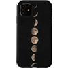 Celestial Witchy Moon Phases Aesthetic G Custodia per iPhone 11 Arte lunare celeste verticale scura sequenza luna crescente