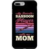 Jazz Band Bassoon Player Merch With Retr Custodia per iPhone 7 Plus/8 Plus Il mio giocatore di fagotto preferito mi chiama mamma