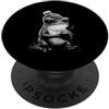 Grumpy Frog Drinking Coffee Gifts Men Wo Grumpy Frog Bere Caffè Rospo Divertente amante del caffè PopSockets PopGrip Adesivo