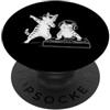 Party Disco Lover Designs DJ, gatti, feste musicali divertenti PopSockets PopGrip Adesivo