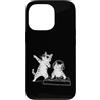 Party Disco Lover Designs Custodia per iPhone 13 Pro DJ, gatti, feste musicali divertenti