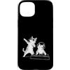 Party Disco Lover Designs Custodia per iPhone 15 Plus DJ, gatti, feste musicali divertenti