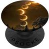 Celestial Witchy Moon Phases Aesthetic G Eclipse Luna Sequenza Celeste Lunare Art Boho PopSockets PopGrip Adesivo