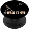Broken Skeleton Sports Funny Athlete Bon Golf Golf Giocatore di golf Allenatore Infortuni di Halloween PopSockets PopGrip Adesivo
