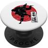 judo martial arts mat throw fight belt d Judo con personaggi asiatici Harmony in Motion PopSockets PopGrip Adesivo