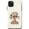 Glam Gobbler Humor Custodia per iPhone 11 Pro Max Divertente Glam Turchia Occhiali Da Sole Ringraziamento Atteggiamento Vacanze