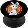 hare earth branch zodiac sign animal Chi Lepre segno zodiacale cinese (ramo di terra) PopSockets PopGrip Adesivo