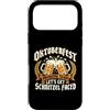 Bavarian Drinking Team Custodia per iPhone 17 Pro Max Oktoberfest Bere Team Schnitzel Faced