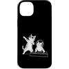 Party Disco Lover Designs Custodia per iPhone 14 Plus DJ, gatti, feste musicali divertenti