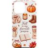 Cozy Autumn Vibe Custodia per iPhone 13 Pro Max L'autunno è il mio preferito Stagione Autunno Estetico Foglie
