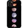 Celestial Witchy Moon Phases Aesthetic G Custodia per iPhone 11 Pro Max Colorato Verticale Sequenza di Fase Lunare Celeste Arte