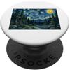 Miftees Vincent Van Gogh Tees Foresta Notte Stellata PopSockets PopGrip Adesivo